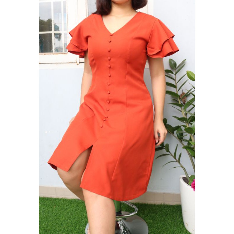 Đầm dự tiệc Bigsize - Đầm xoè cánh tiên (60-90kg) | BigBuy360 - bigbuy360.vn