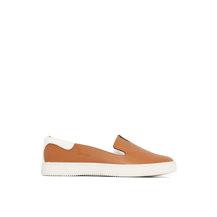 Giày Sneaker Nữ Tomoyo Da Microfiber "SIÊU NHẸ" TMW20502