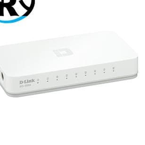 Công Tắc Ethernet D-Link Des-1008C 8 Cổng Màu Trắng