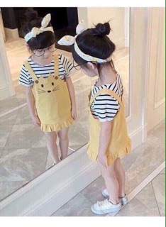 Váy Yếm Bé Gái Siêu Đáng Yêu