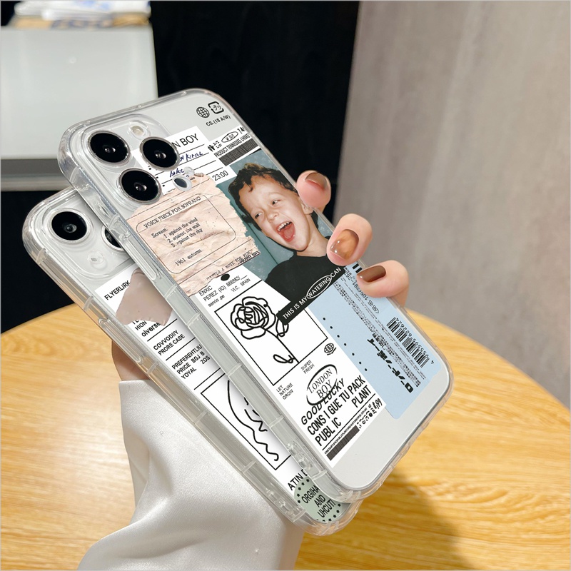 Ốp lưng iphone Ốp Điện Thoại In Hình Bé Trai Bé Gái Cho iPhone 6 7 8 SE 7 + 8 + X XR XS 11 12 13 Mini Pro Max