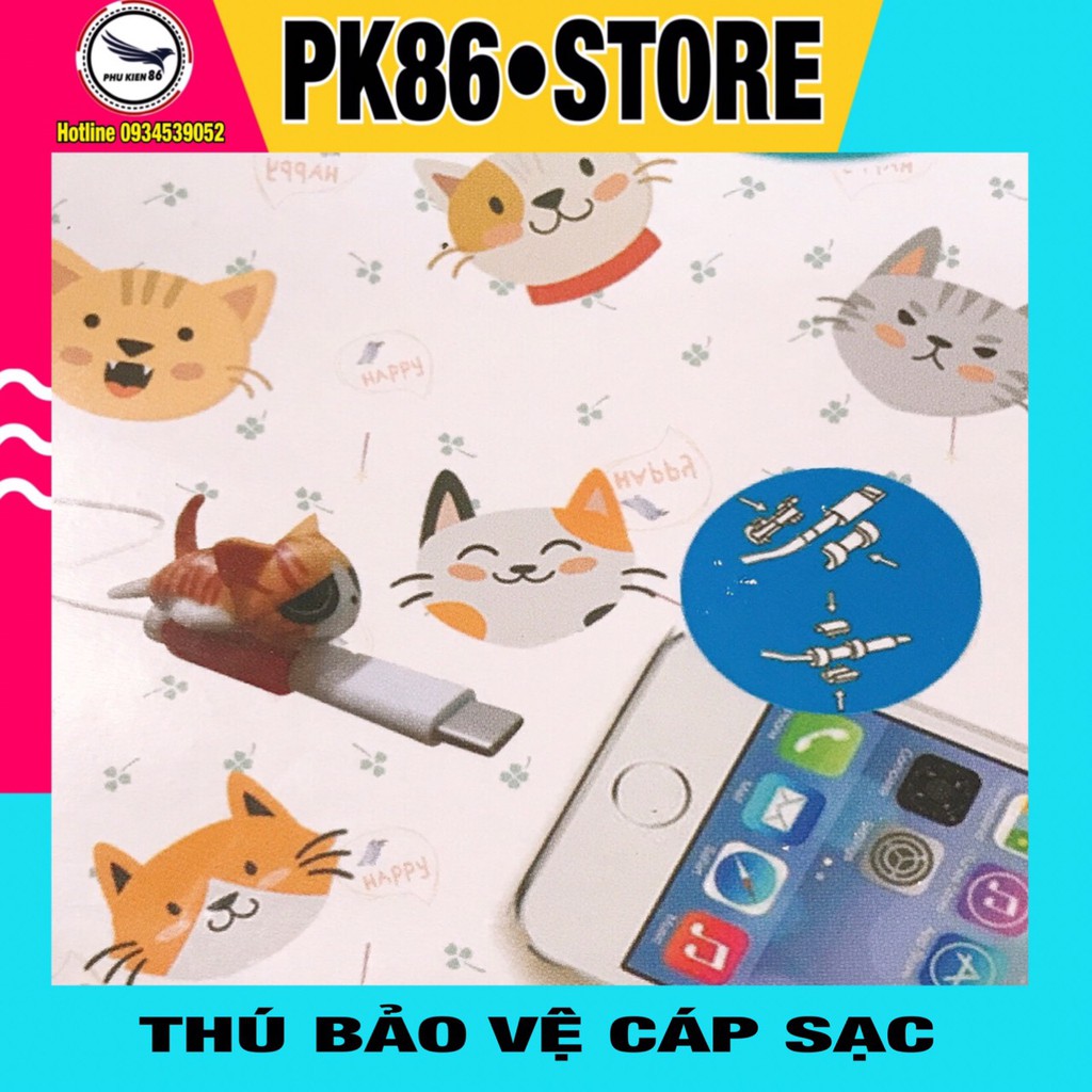 🔴THÚ BẢO VỆ CẮN DÂY SẠC TCC011