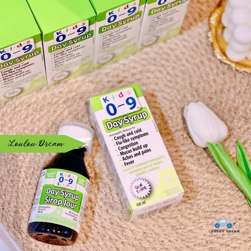 Siro ho và cảm lạnh ban ngày Cough &amp; Cold Syrup For Kids cho bé 0 - 9y hàng nội địa Canada