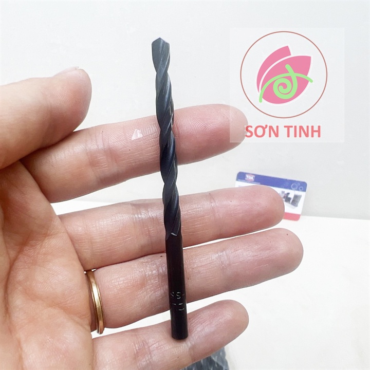 Mũi khoan sắt đen 5mm tolsen 75008 [bán lẻ 1 cây]