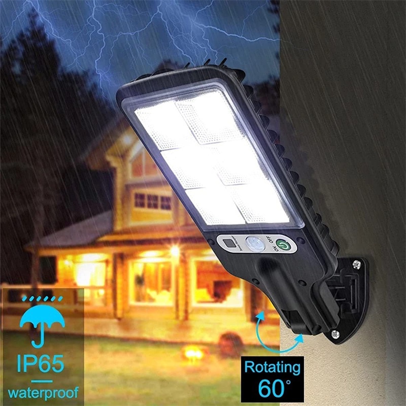 Đèn LED Năng Lượng Mặt Trời Xoay 360 Độ Chống Thấm Nước Trang Trí Sân Vườn