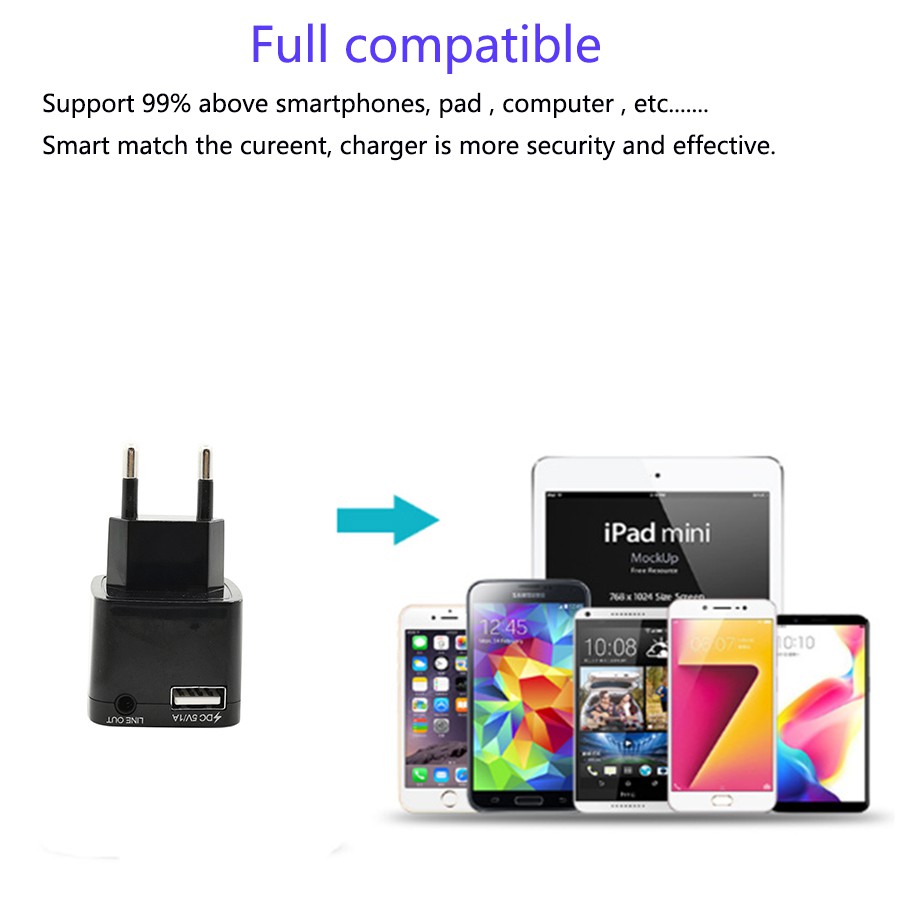 Thiết Bị Nhận Không Dây Bluetooth 3.0 + EDR Tích Hợp Cổng Sạc USB BTR-108