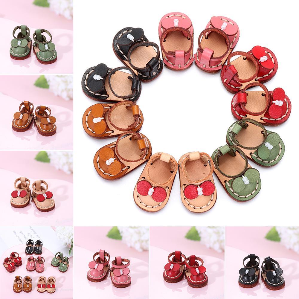 Giày Búp Bê Bằng Da Bò Dành Cho Búp Bê obitsu11GSCbody9OB11 1 / 11 OB11