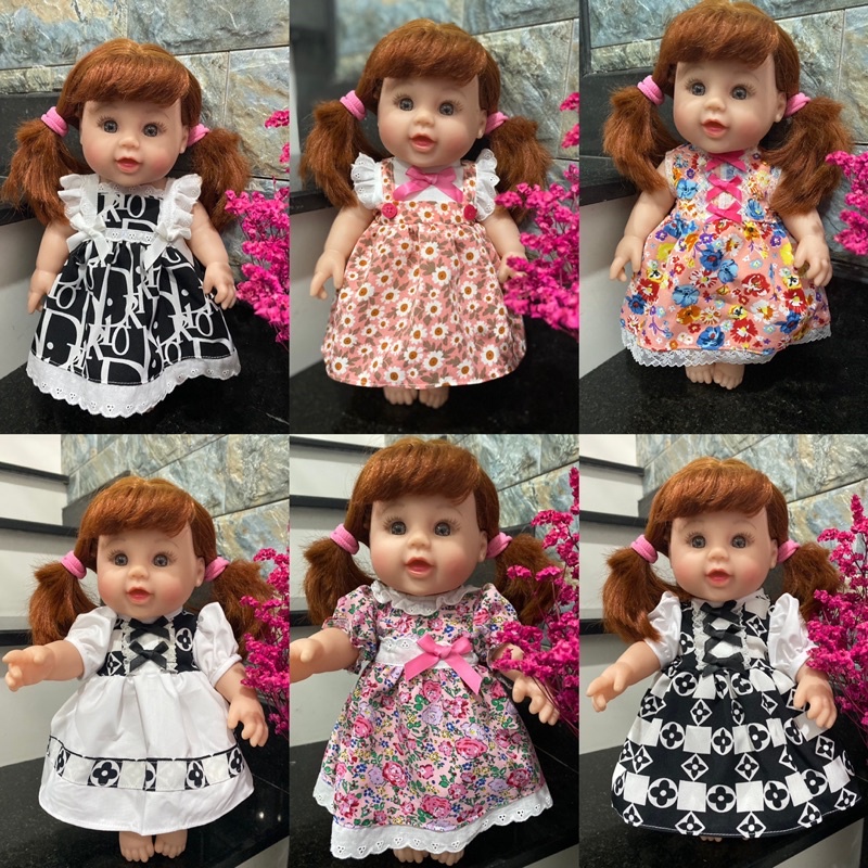 Đầm dành cho búp bê Baby Alive THÍCH ĂN  MÌ  và bé 12 INCH =cao 30cm.