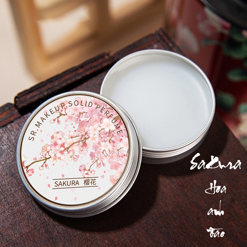 Nước hoa khô dạng sáp Sr.Makeup Solid Perfume hương hoa thanh mát hàng nội địa Trung