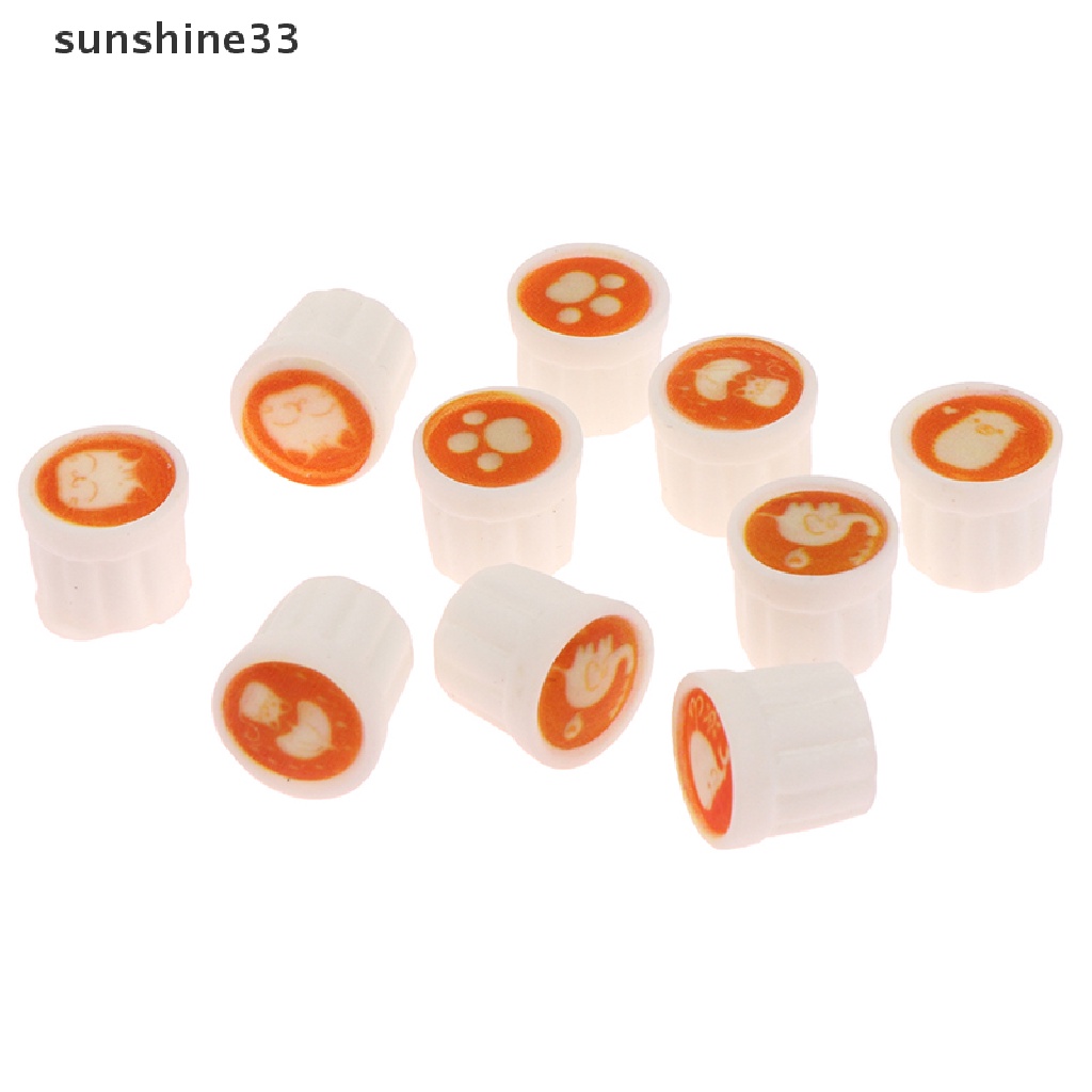 Set 10 Ly Nước Mini Tỉ Lệ 1: 12 Trang Trí Nhà Búp Bê