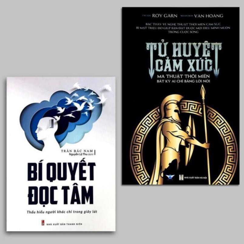 Sách - Combo Tử Huyệt Cảm Xúc + Bí Quyết Đọc Tâm (Bộ 2 cuốn dành cho người thành đạt) [Minh Long]