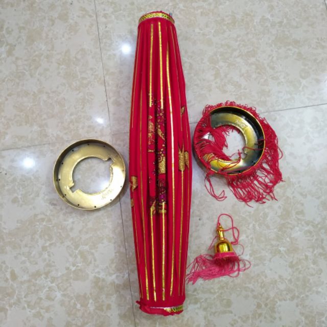 ĐÈN LỒNG NHUNG LOẠI ĐẸP TREO TẾT