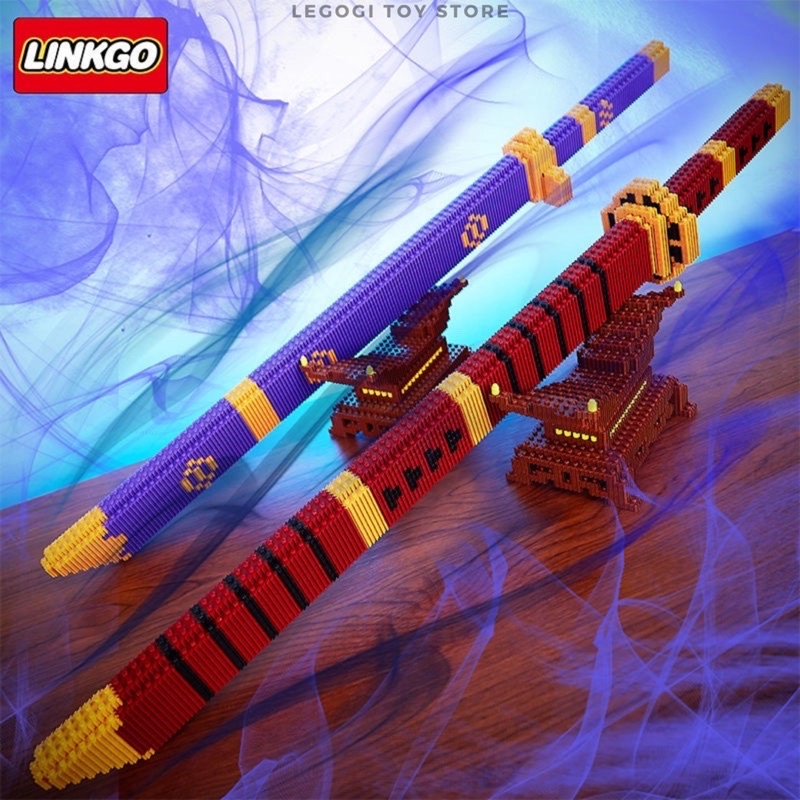 Đồ chơi lắp ráp Legogi SET KIẾM NHỎ - CÓ GIÁ ĐỠ xếp hình mô hình ghép