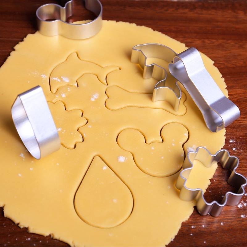 Khuôn nhấn bánh quy cookie/bánh dứa nhiều mẫu