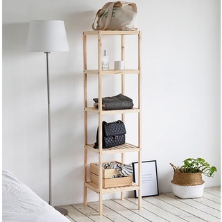 [HÀNG LOẠI A] Kệ Gỗ Trang Trí Nội Thất Hàn Quốc 5 Tầng Hình Vuông - SHELF 5F - ORI NỘI THẤT HÀN QUỐC