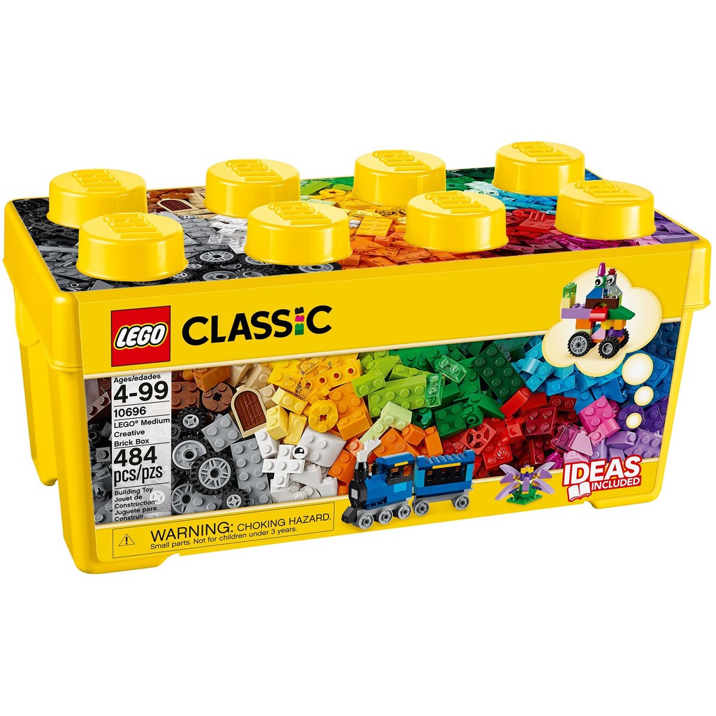 Thùng Gạch Trung Classic Sáng Tạo - LEGO Classic 10696