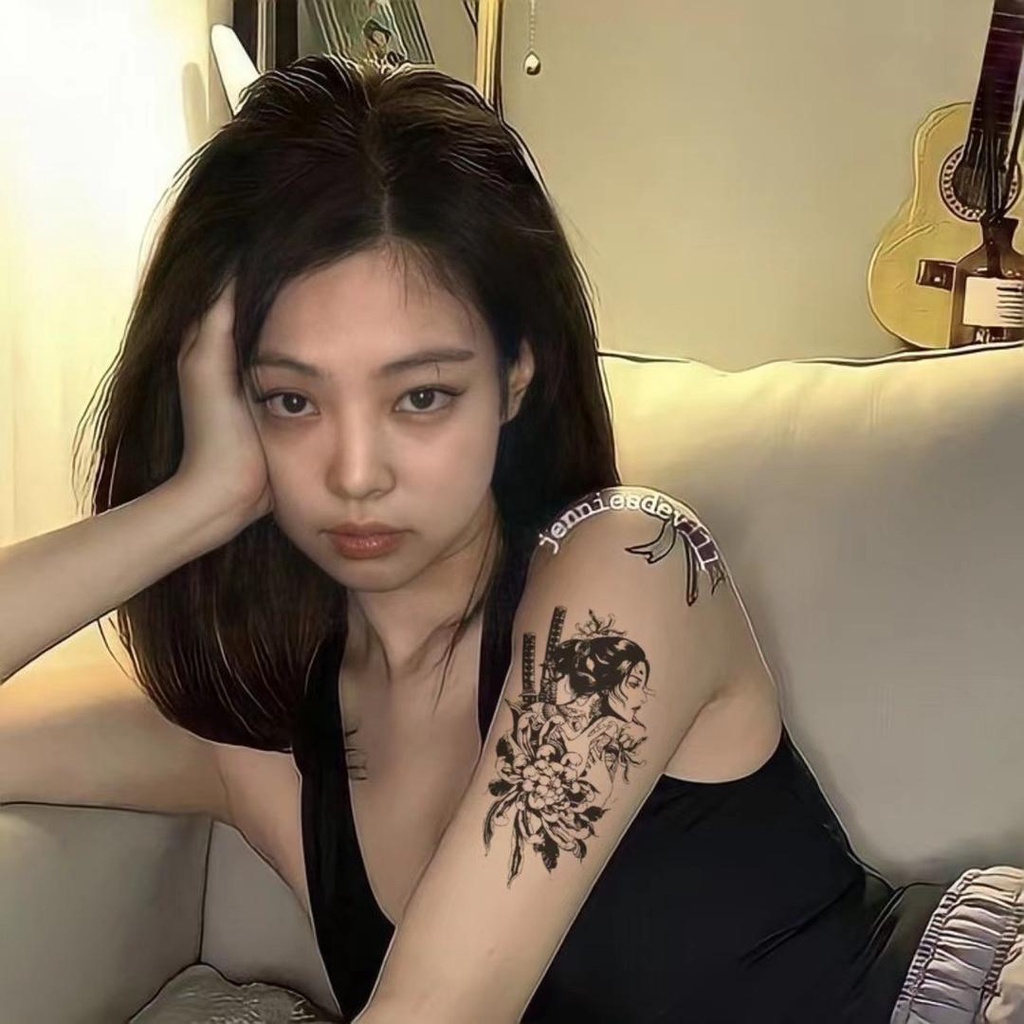 【SIYA Magic Tattoo】Hình Xăm Dán Tạm Thời 15 Ngày Chống Nước 18CM*11CM