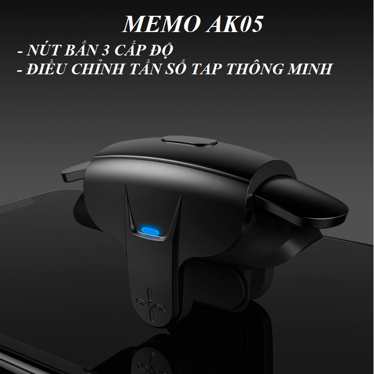 Nút Bắn FREEFIRE Mobile Memo AK05 AUTO TAP 30 Nhịp/giây Nút chơi game auto tap dành cho game FPS PUBG