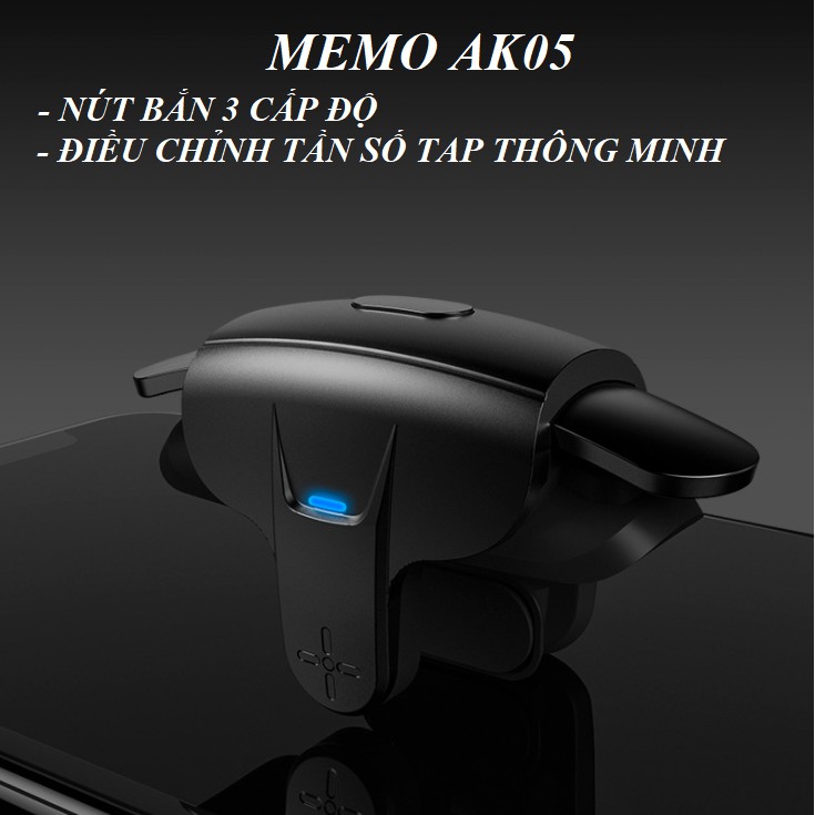 Nút Bắn FREEFIRE Mobile Memo AK05 AUTO TAP 30 Nhịp/giây Nút chơi game auto tap dành cho game FPS PUBG | WebRaoVat - webraovat.net.vn