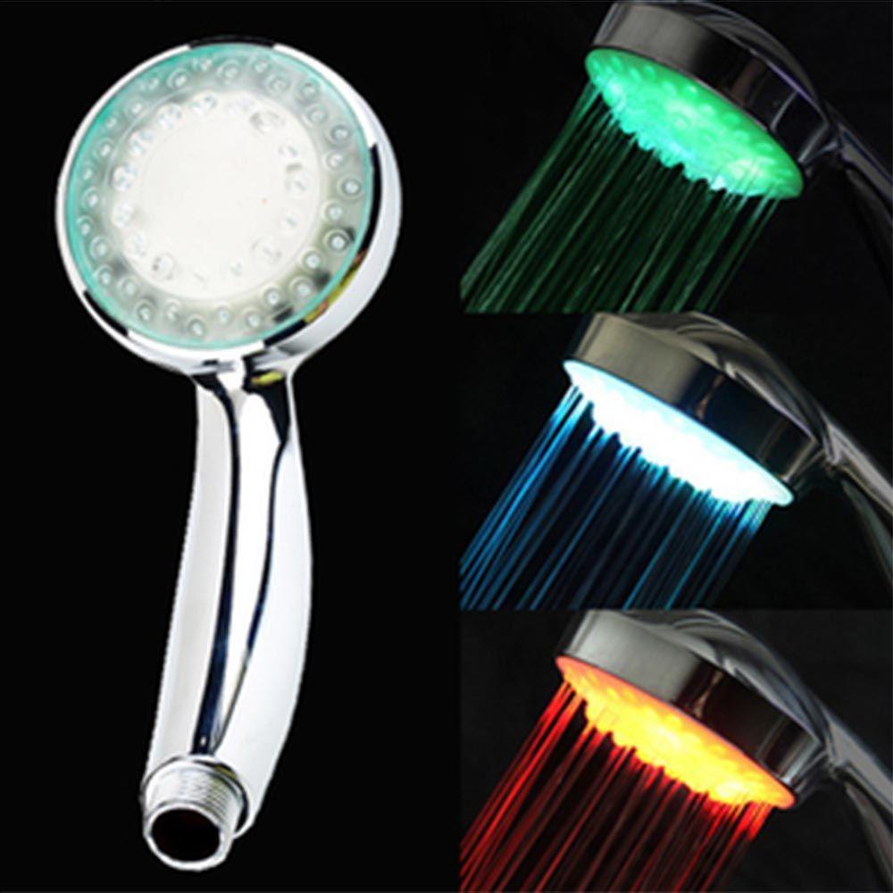 Đầu Vòi Sen Có Đèn LED Phát Sáng Lãng Mạn Cho Nhà Tắm