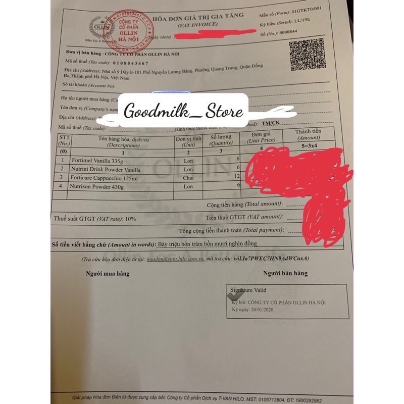 Sữa bột Fortimel powder 335gr