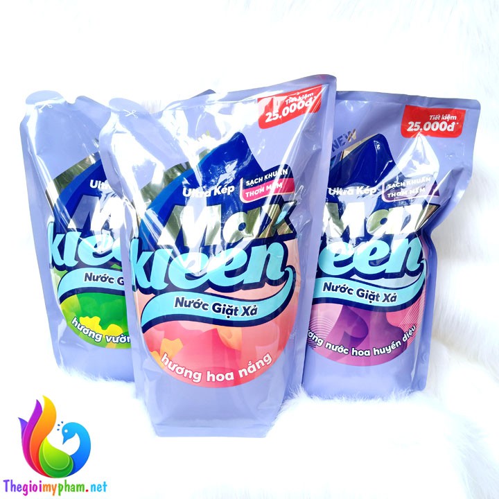 Nước Giặt Xả Hương Nước Hoa Max Kleen 2.4kg