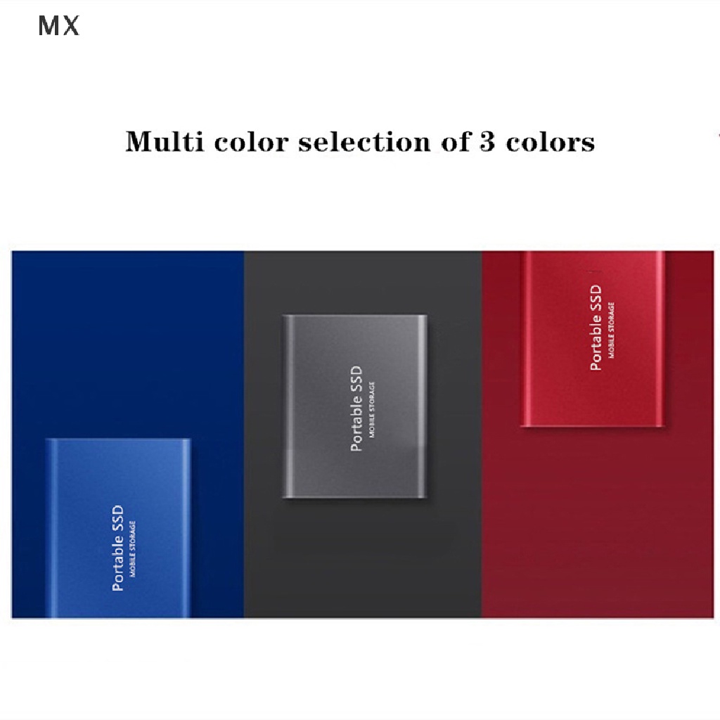 Mingxuan2 4TB/2TB/1TBGB Mobile Hard Disk Type C USB3.1 Portable SSD Solid State Drive vn