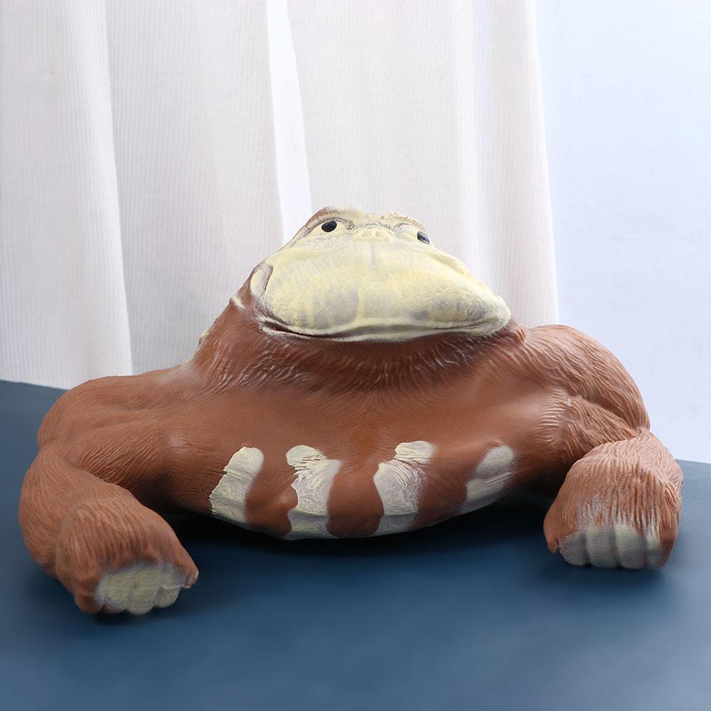 GIOVANNI Elastic Monkey Toy Big Giant Adult Animals Toys Stress Relief Spongy Toys Squeeze Orangutan