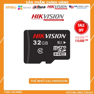 Thẻ nhớ Micro SD 32GB Hikvision cho camera IP