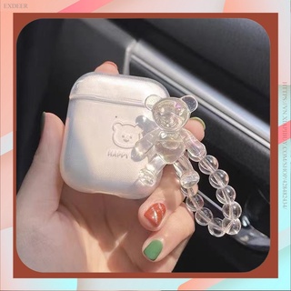 Hoạt Hình Vỏ Bảo Vệ Hộp Sạc Tai Nghe Airpods 1 / 2 Pro 3 Bằng Silicon Họa Tiết Trái Cây Dễ Thương Kèm Dây Đeo Ốp