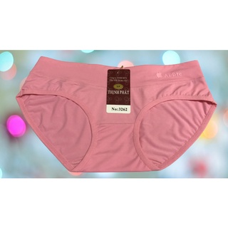 Quần Lót Thun Lạnh THỊNH PHÁT Logo Nổi A.PPLE 3262 - Quần Chip Nữ (2 size: 53-65Kg) thun co dãn thoải mái, vải mềm mịn
