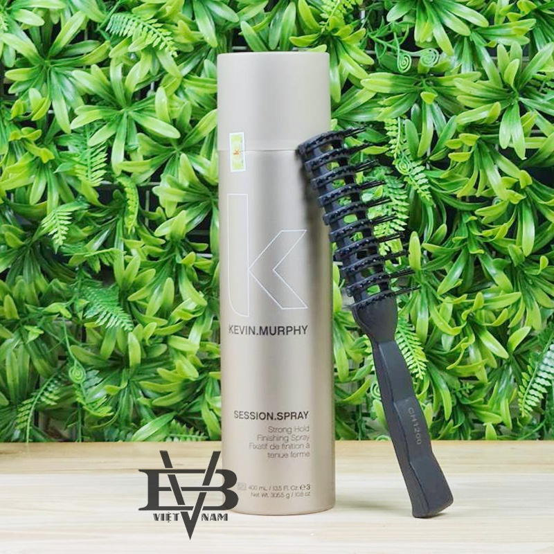 Gôm xịt tóc Kevin Murphy Session Spray 400ml V2 | Kevin Murphy Session Spray chính hãng USA + Tặng lược tạo kiểu Chaoba