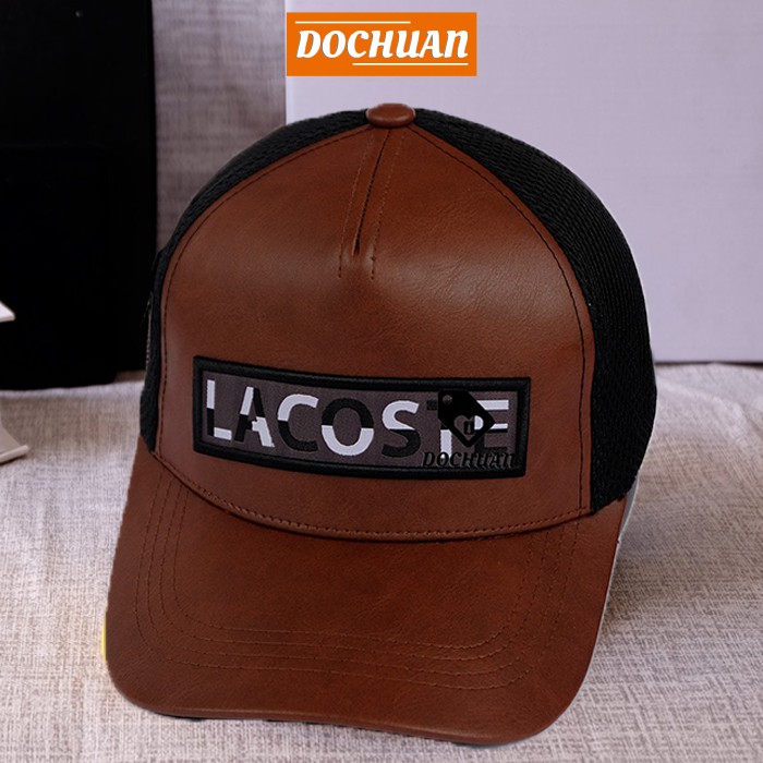 Nón Kết Lascote Da Xịn Chuẩn Hàng VNXK Dành Cho Nam Nữ, Full 2 Màu Cực Cool, Logo Thêu DOCHUAN Freesize, Full Hộp