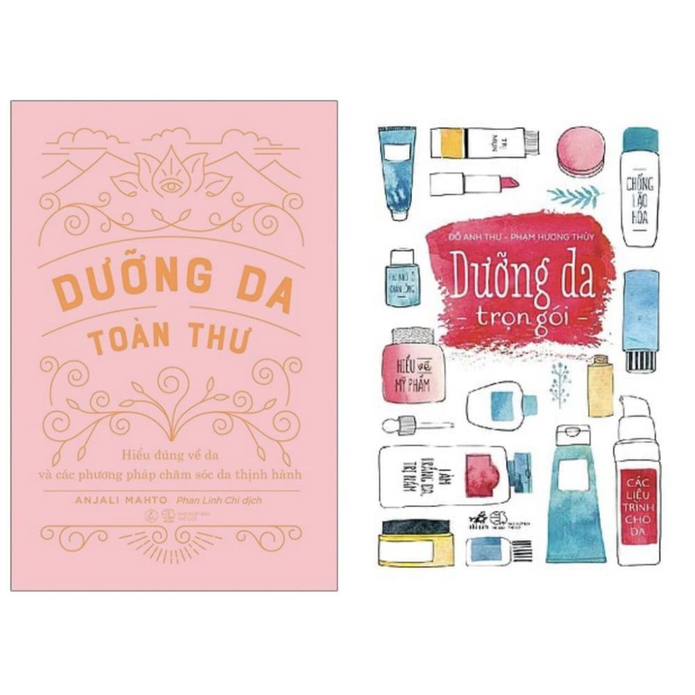 Sách làm đẹp Combo Dưỡng Da toàn thư az + Dưỡng Da trọn gói nn