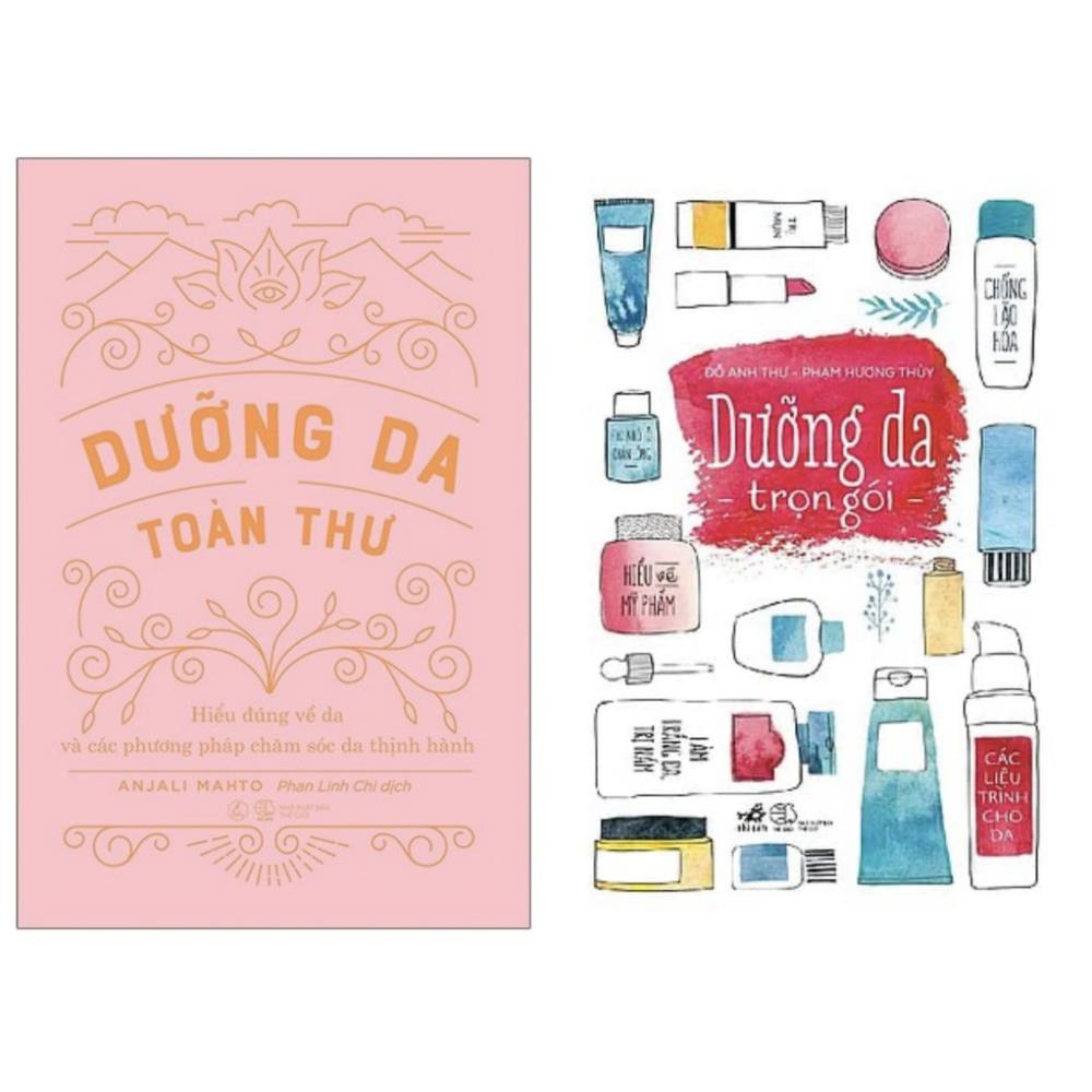 Sách làm đẹp Combo Dưỡng Da toàn thư az + Dưỡng Da trọn gói nn