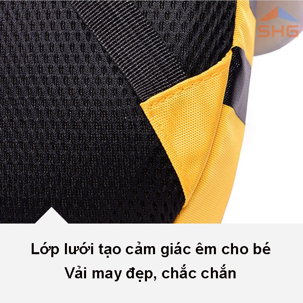 [Có dây giữ chống bị lạc cho con ] Cặp Balo Trẻ Em Siêu Nhẹ -Balo Cho bé Mẫu Giáo HìnhCON ONG Dễ Thương đi học⭐HS-CMG-15