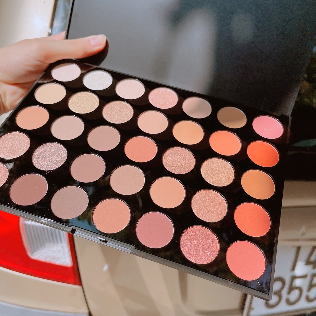Bảng Phấn Mắt MORPHE 35O Nature Glow Eyeshadow Palette, 35X0 Natural Flirt (56.2g)