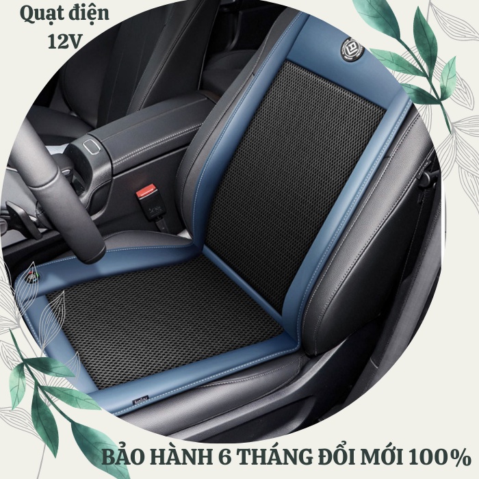 Đệm điều hòa ô tô làm mát có tích hợp quạt mát, Quạt làm mát ô tô tiêu thụ ít điện năng, thiết bị làm mát