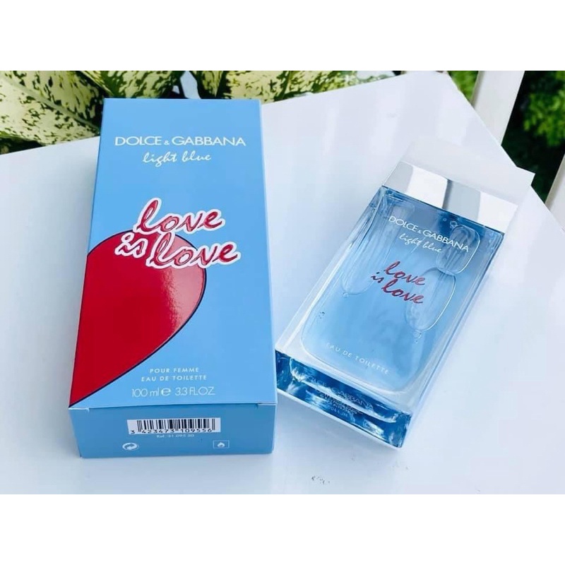 Nước hoa nam  DOLCE &amp; GABBANA Light Blue Love is Love for Summer 2020 ( Nữ ) 100ml (Nam 125ml)