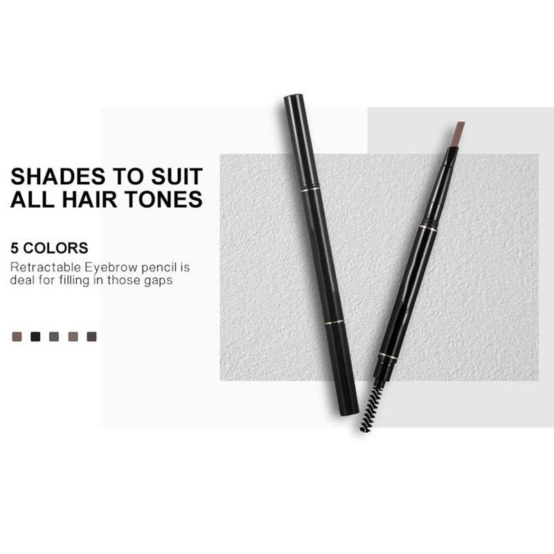 (hàng Mới Về) Bút Kẻ Lông Mày Hai Đầu Xoay Tự Động Chống Thấm Nước Lâu Trôi | BigBuy360 - bigbuy360.vn