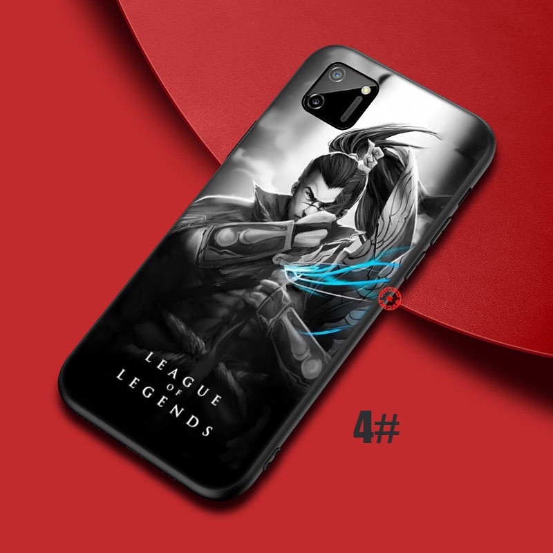Ốp Điện Thoại Dẻo Họa Tiết Hoạt Hình lol yasuo Cho realme 7 7i 8 8i 8s 9 pro plus v13 c31 is37
