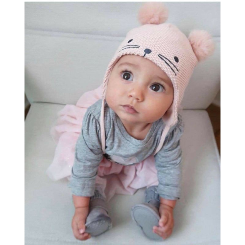 Mũ len dư xịn cho bé từ 1M - 3Y - Lagim House