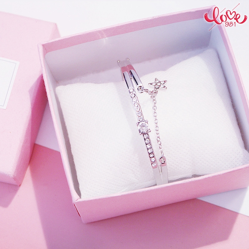 Vòng đeo tay mặt ngôi sao xinh xắn dành cho nữ | BigBuy360 - bigbuy360.vn