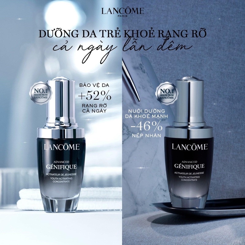 Chuẩn Auth - Serum trẻ hoá da Lancôme 10ml