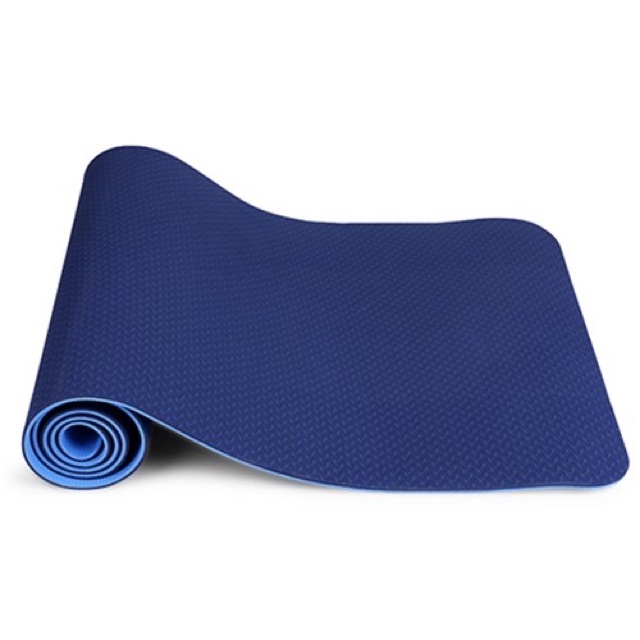 Thảm tập YOGA - GYM tpe 2 lớp 6mm cao cấp