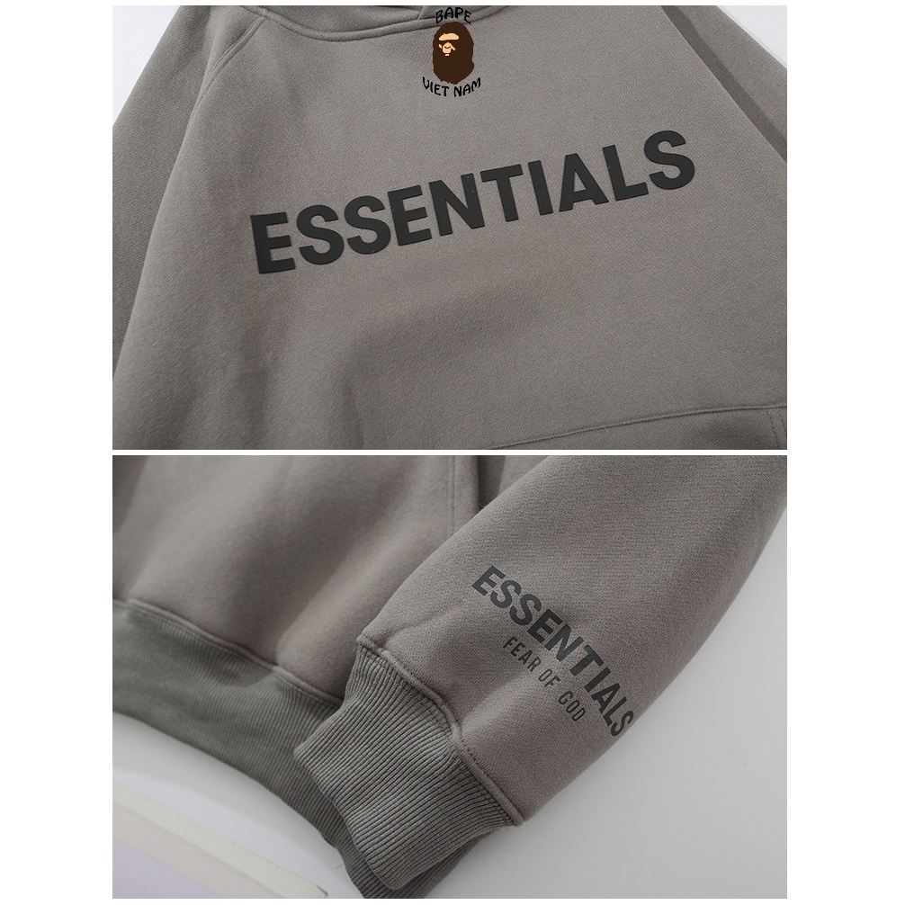 [Best Quality] Áo Hoodie Essentials FOG, Fear Of God Essentials Hoodie SS2020 chất liệu cotton, 5 màu BapeVN | BigBuy360 - bigbuy360.vn