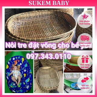 Nôi tre nằm võng cỡ đại cho bé kich thước 120*70cm