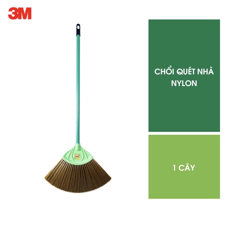 Chổi quét nhà 3M Scotch Brite đa năng cao cấp sợi nylon siêu bền không cong vênh