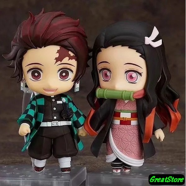 MÔ HÌNH Nezuko, Tanjiro, Zenitsu,Inosuke, Giyu,Rengoku,Shinobu,Tengen Uzui trong Demon Slayer Action Figure