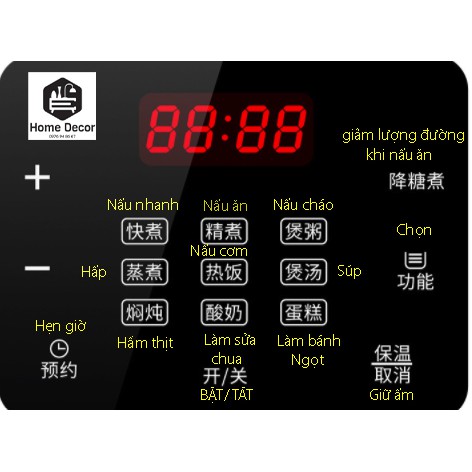 Nồi cơm điện thông minh cảm ứng IMD CHÍNH HÃNG 8 chế độ nấu khác nhau là sự khác biệt với cái nồi trên thị trường! | BigBuy360 - bigbuy360.vn